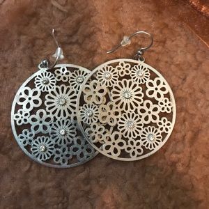 Brighton silver earrings