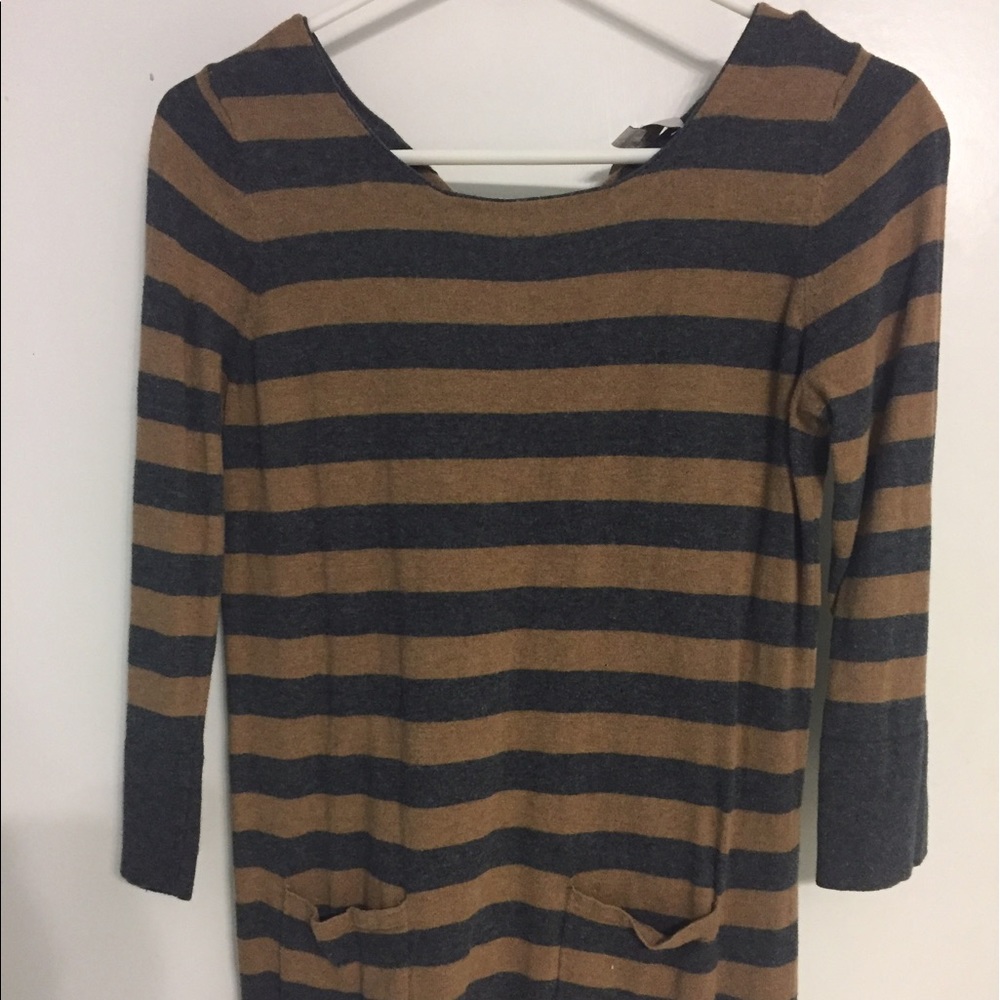 Loft long striped sweater