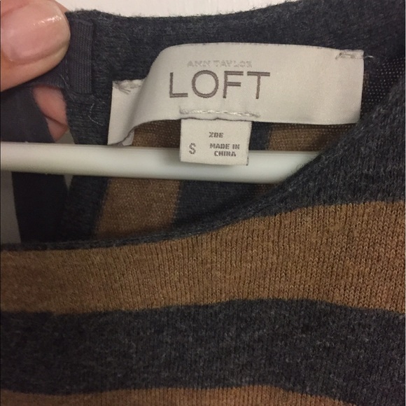 Loft long striped sweater - Picture 2 of 2