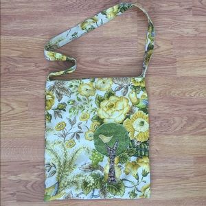 Yellow Floral Bag