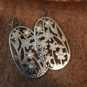 Brighton silver earrings