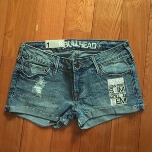 Pacsun jean shorts