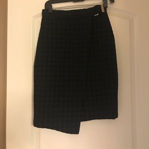 Asymmetrical Black Skirt