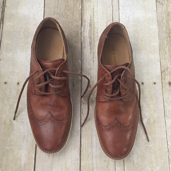 SOLD//Cole Haan | Orig Grand Wing Tip Oxford Shoes - Picture 2 of 8