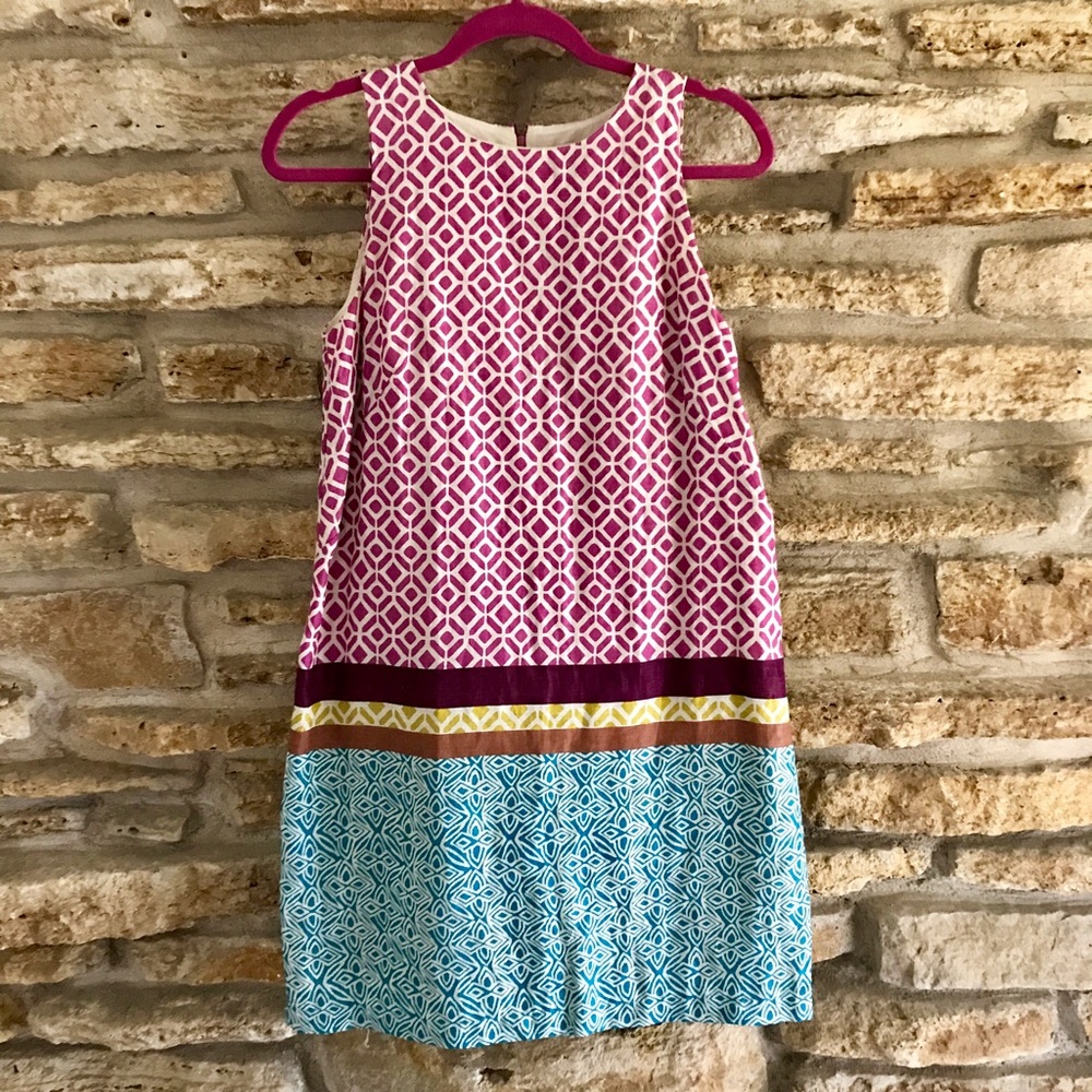 LOFT Linen Shift Dress