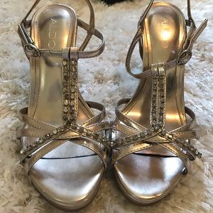 Aldo rhinestone sandal
