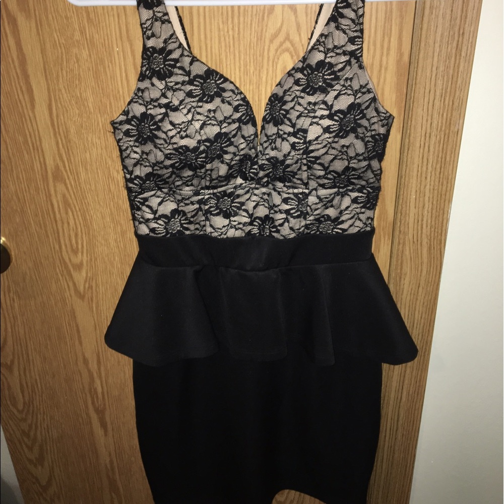 Peplum dress