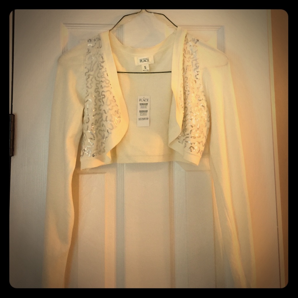 Cream sweater