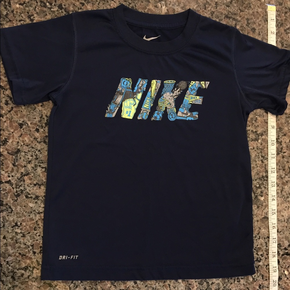 Two Nike Dry-Fit Kids' T-Shirts