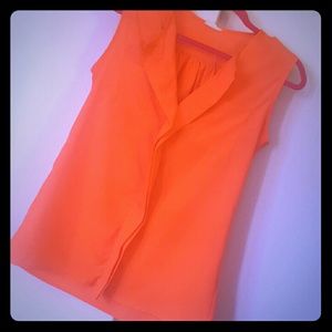 Neon orange tobi top