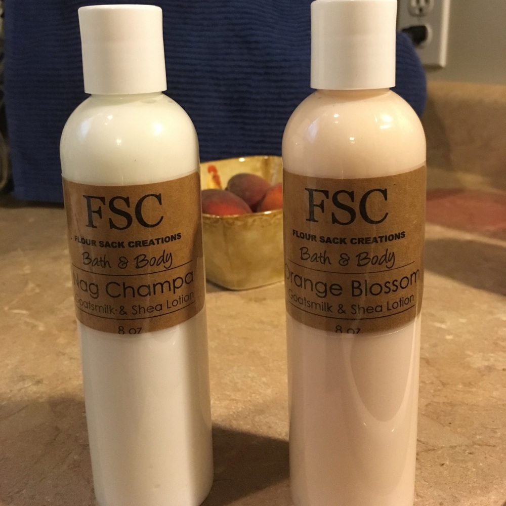 .Hand crafted bath and body items.