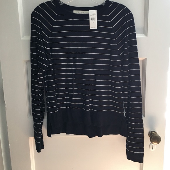 Ann Taylor LOFT stripe sweater - Picture 1 of 1