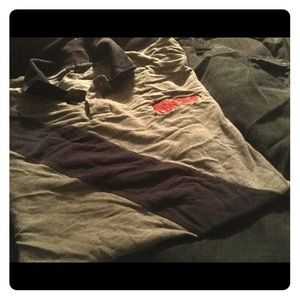 Big Men Polo Shirt and Jeans