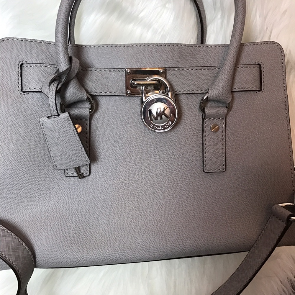 Michael Kors Grey Satchel