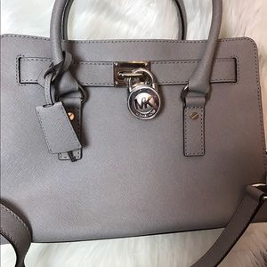 Michael Kors Grey Satchel
