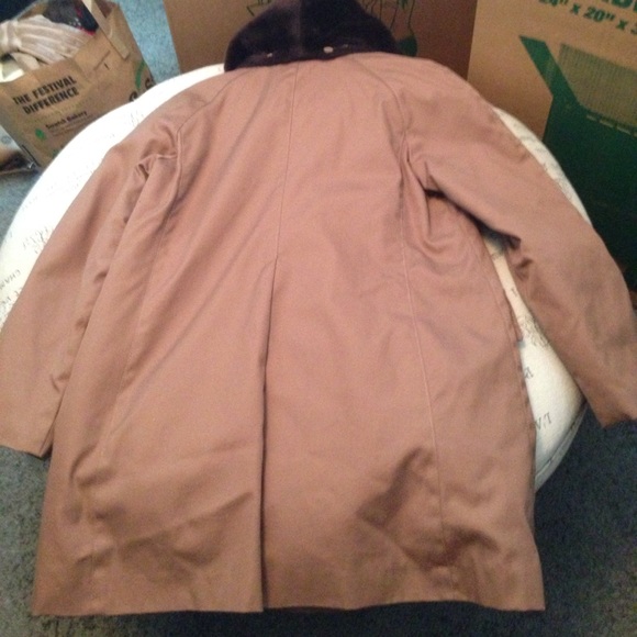 Vintage brown jacket size 10 - Picture 3 of 3