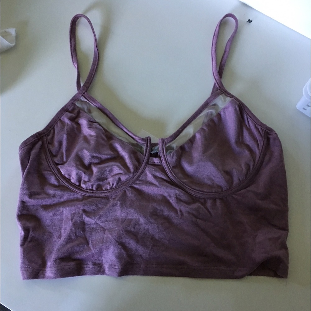 Busty crop top