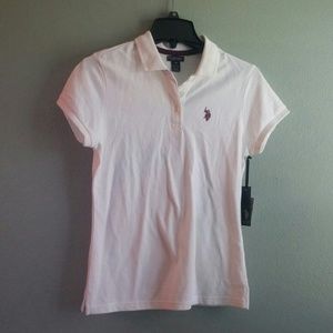 White US Polo Assn shirt
