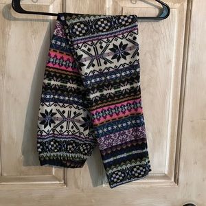 Snow flake Aztec leggings