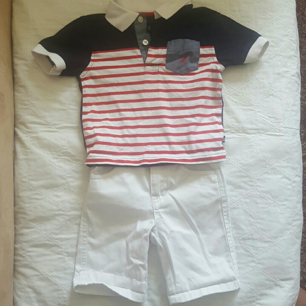 Nautica kids matching set