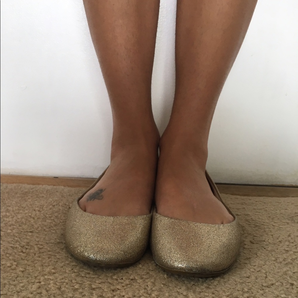 Steve Madden sparkly ballet flats