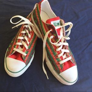 Converse all star holiday shoes