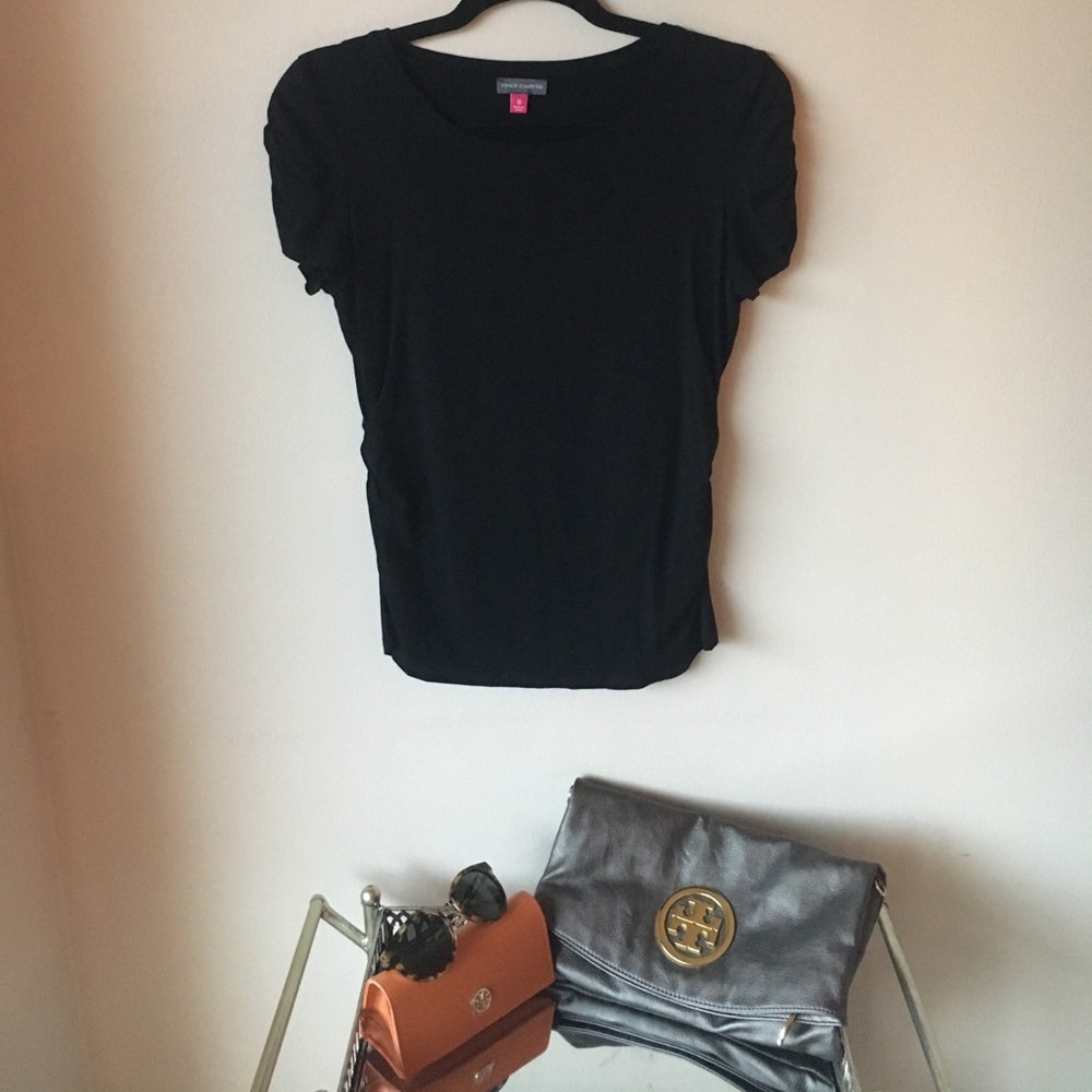 Sexy Vince Camuto Top - Shirred Sleeves