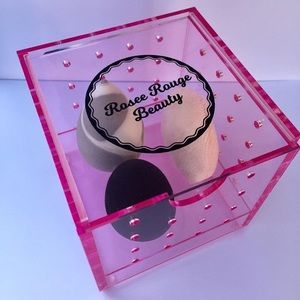 Beauty Sponge and Puff Storage Box