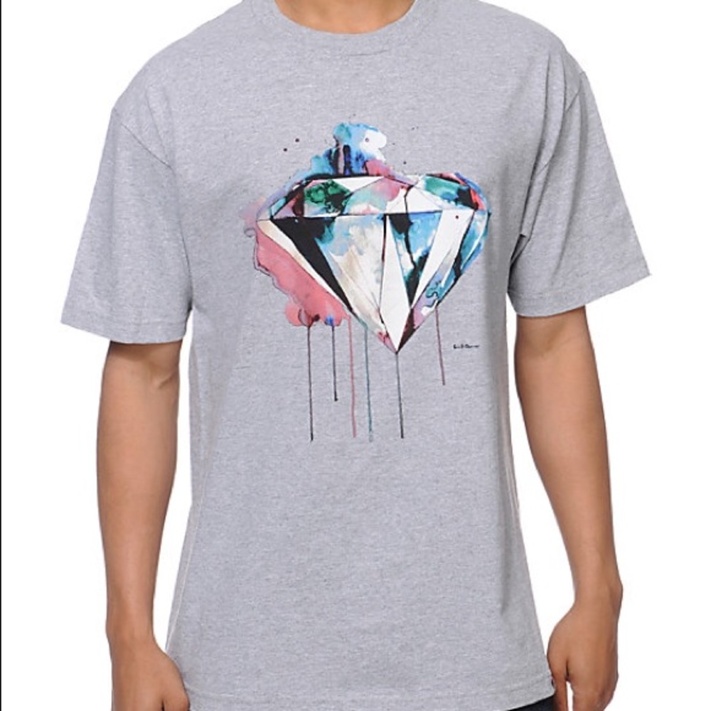 MUST SELL! O.B.O USED DIAMOND SUPPLY CO SHIRT