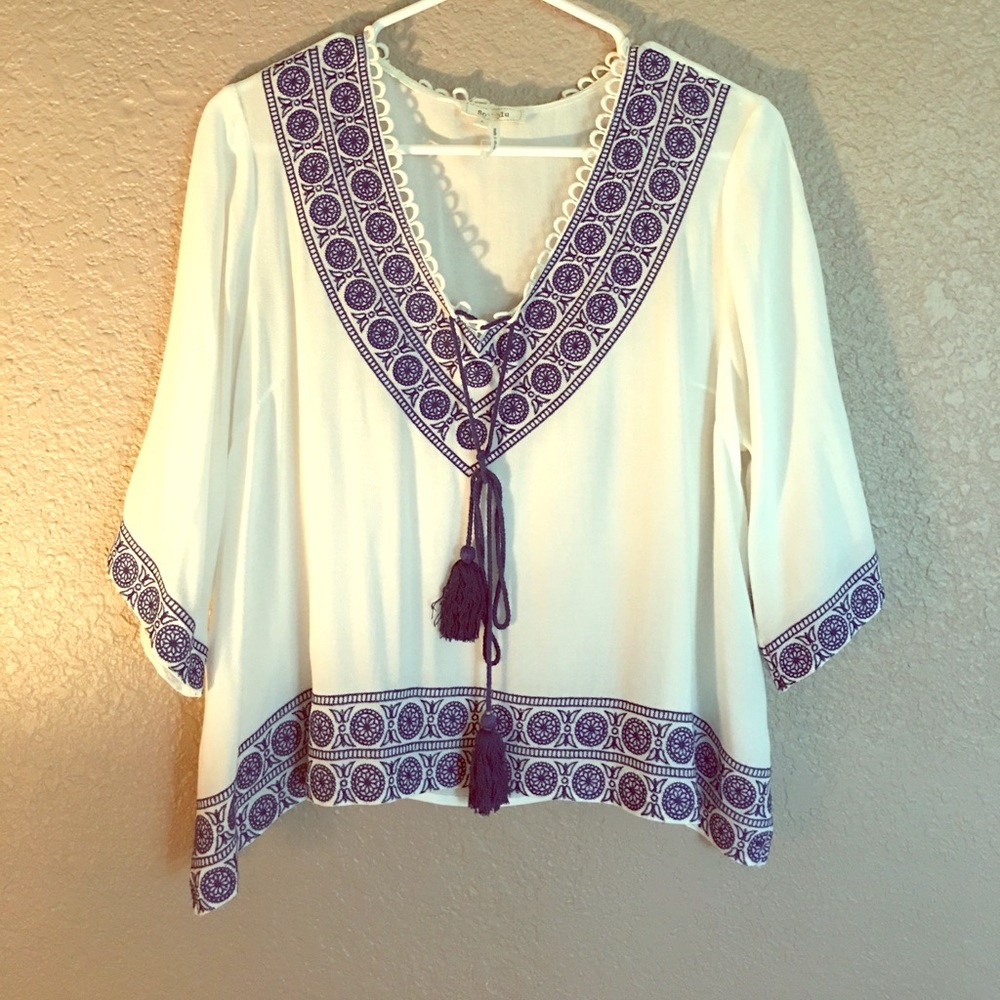 Embroidered Top