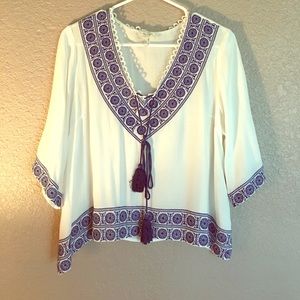 Embroidered Top