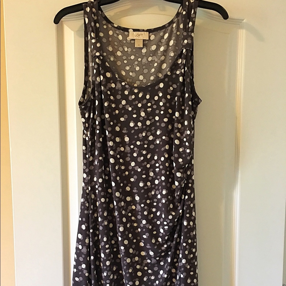 *Final Sale* Loft polka dot dress