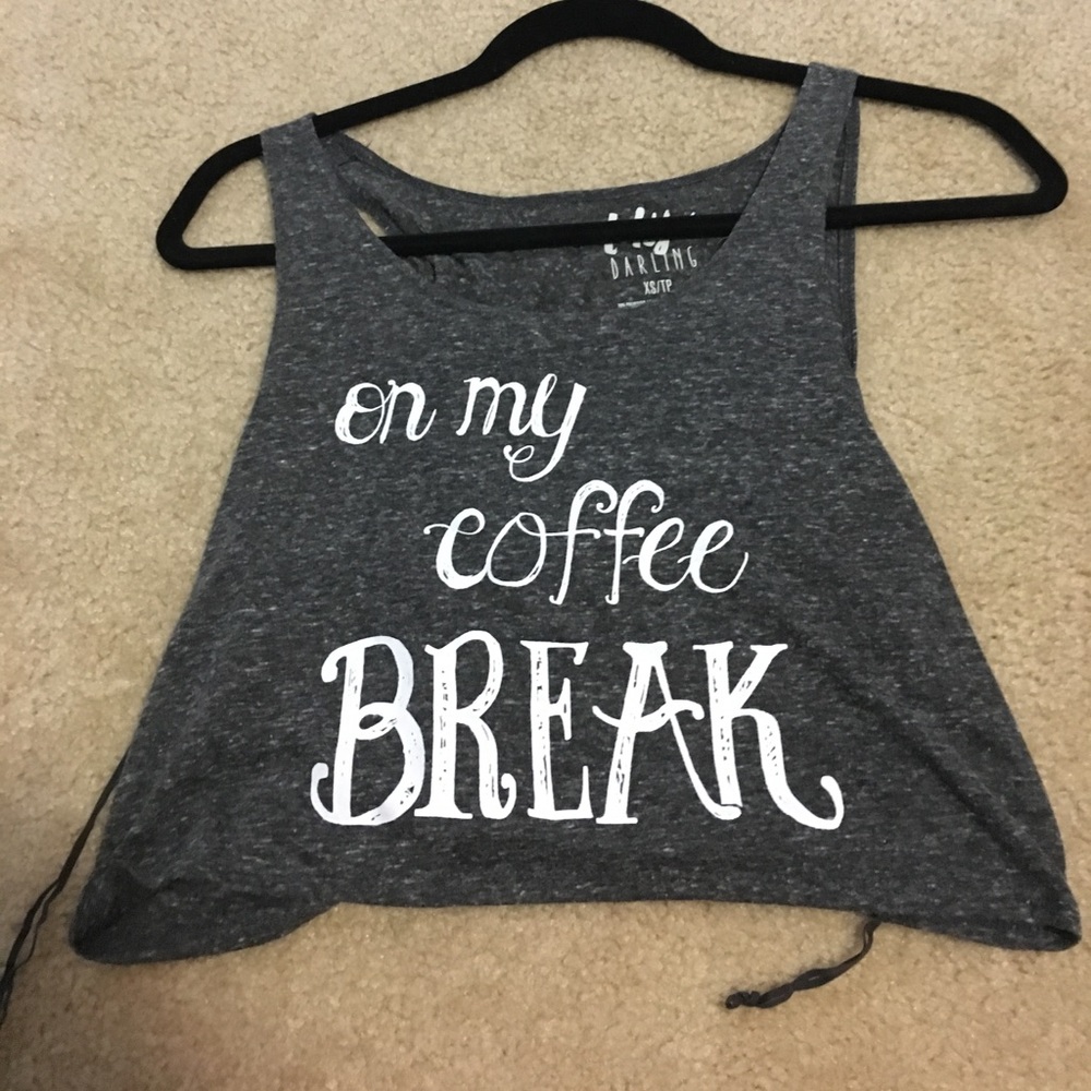 Tank top, worn once.