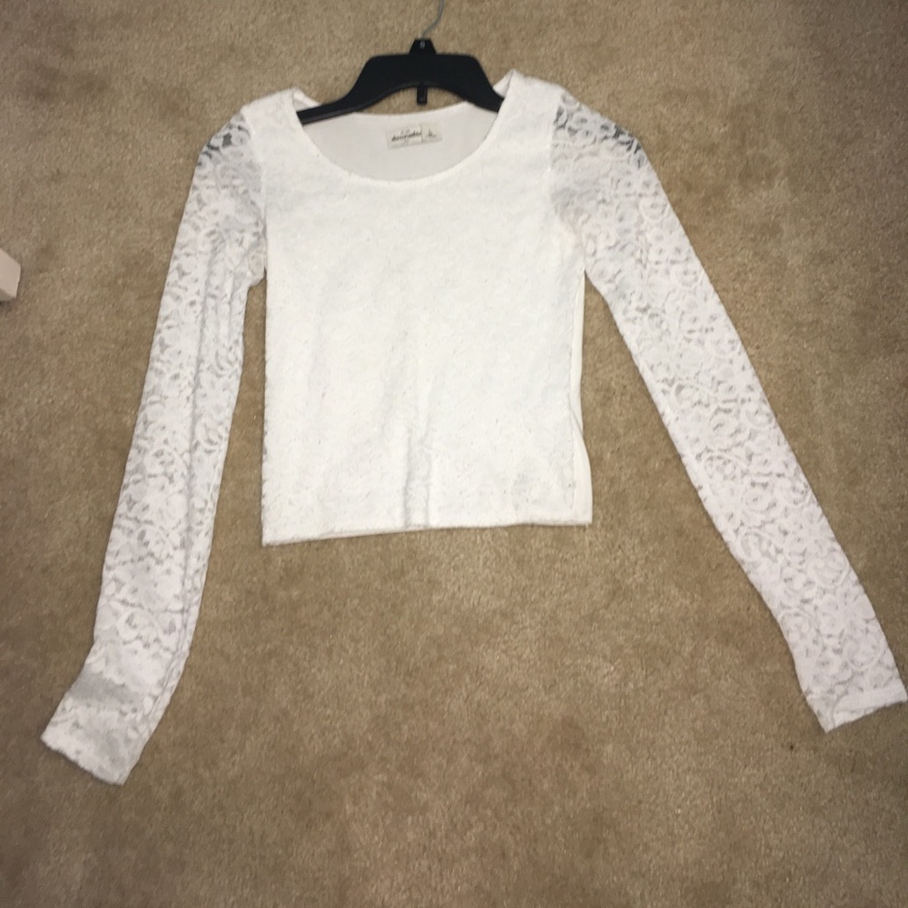 Lacy long sleeve shirt