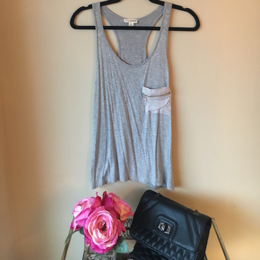 Racerback Tank with Pocket