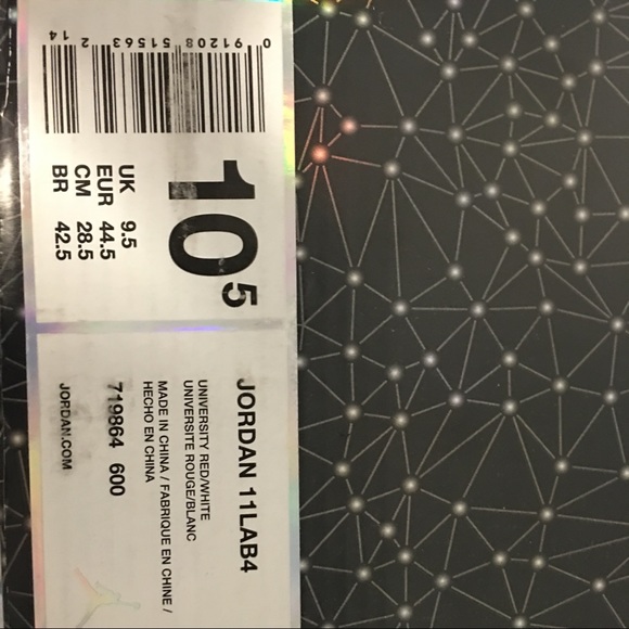 Jordan 11LAB4 - Picture 3 of 3