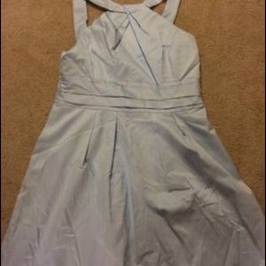 Light blue bridesmaid dress