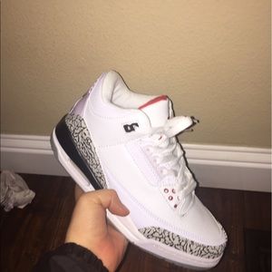 Jordan 3 white cement