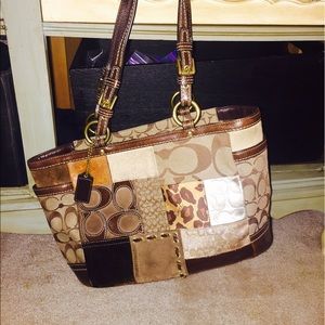 Coach hand bag