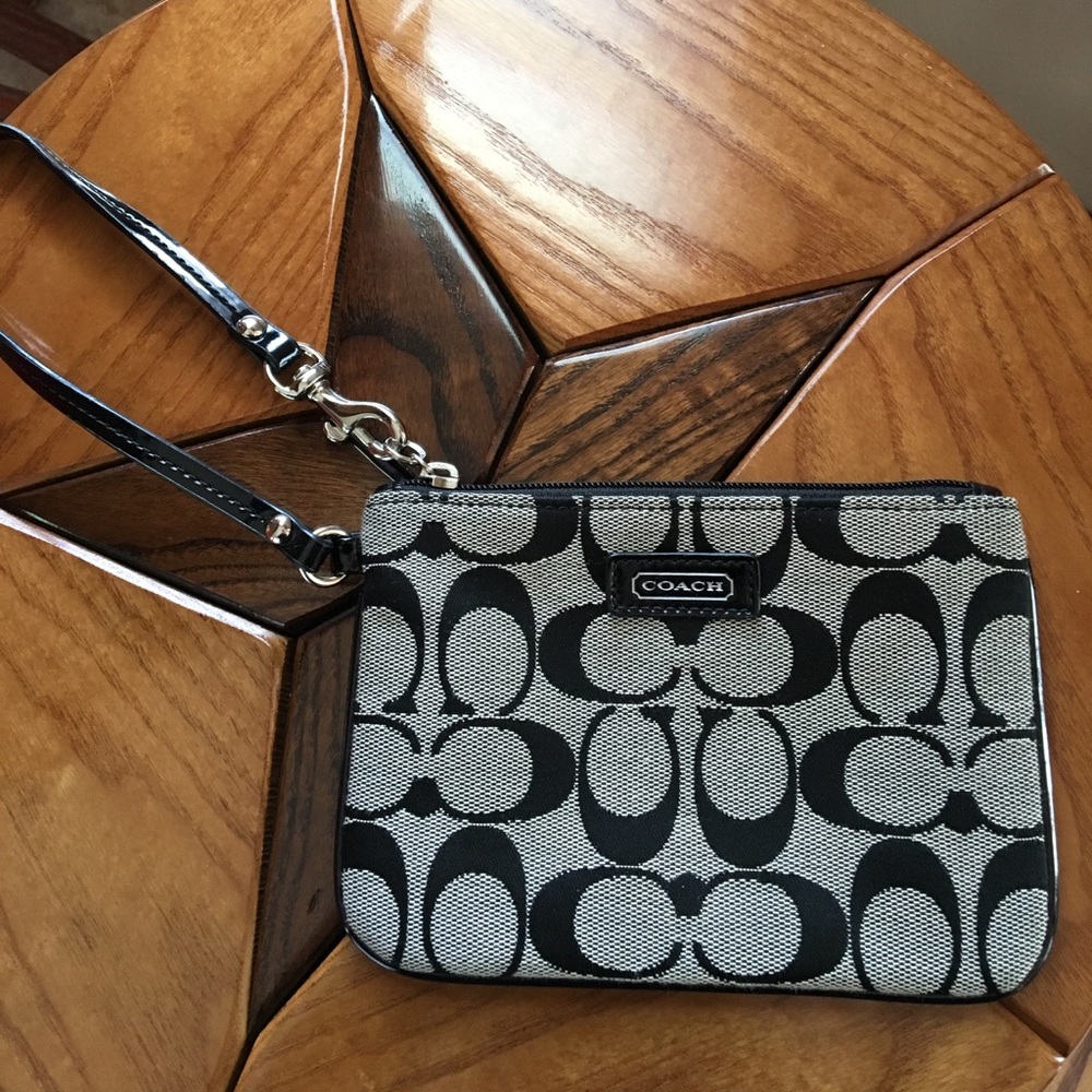 Authentic coach wristlet