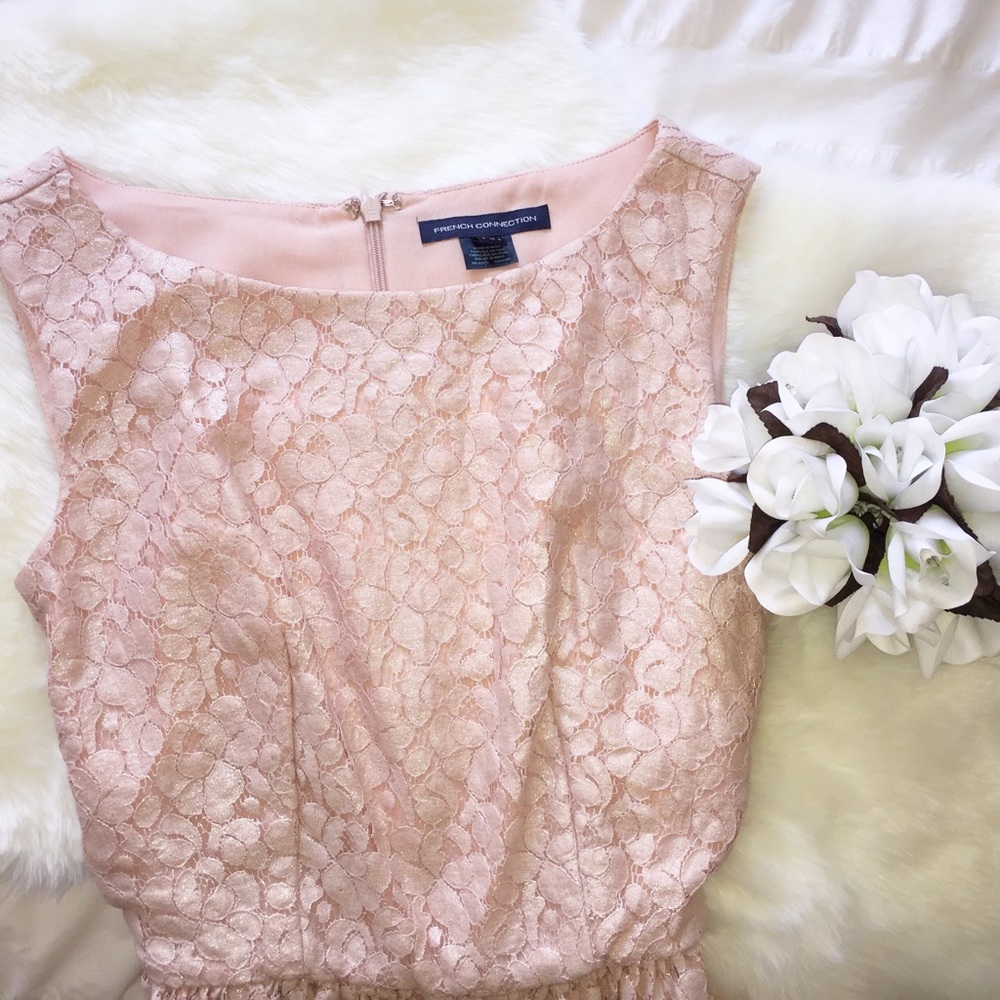 French Connection Twinkle Lace Dress