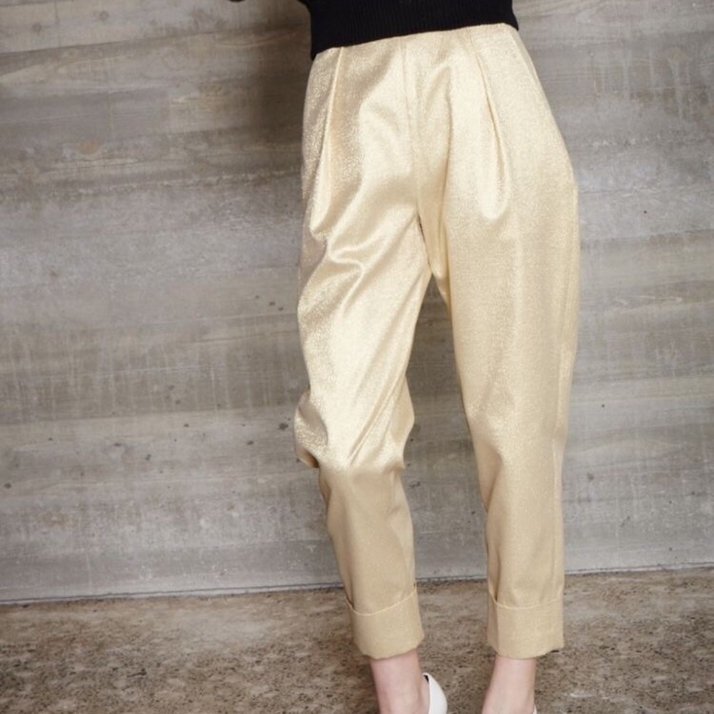 NWT Rachel Comey Gold Westside Pants