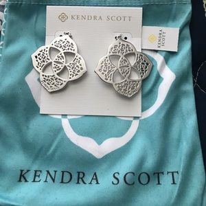 Kendra Scott Silver Earrings