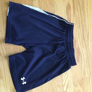 Boys Navy loose fitting shorts