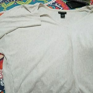 Cream slouch sweater