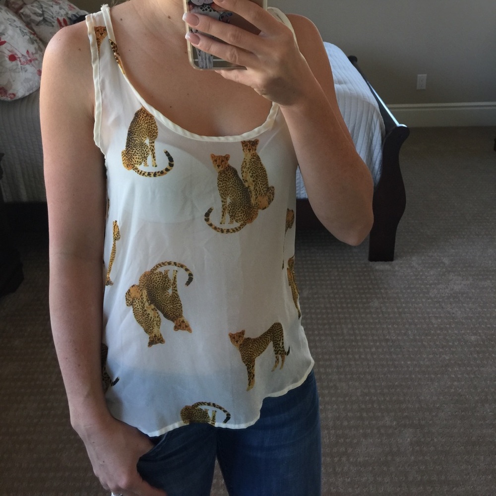 Cheetah top