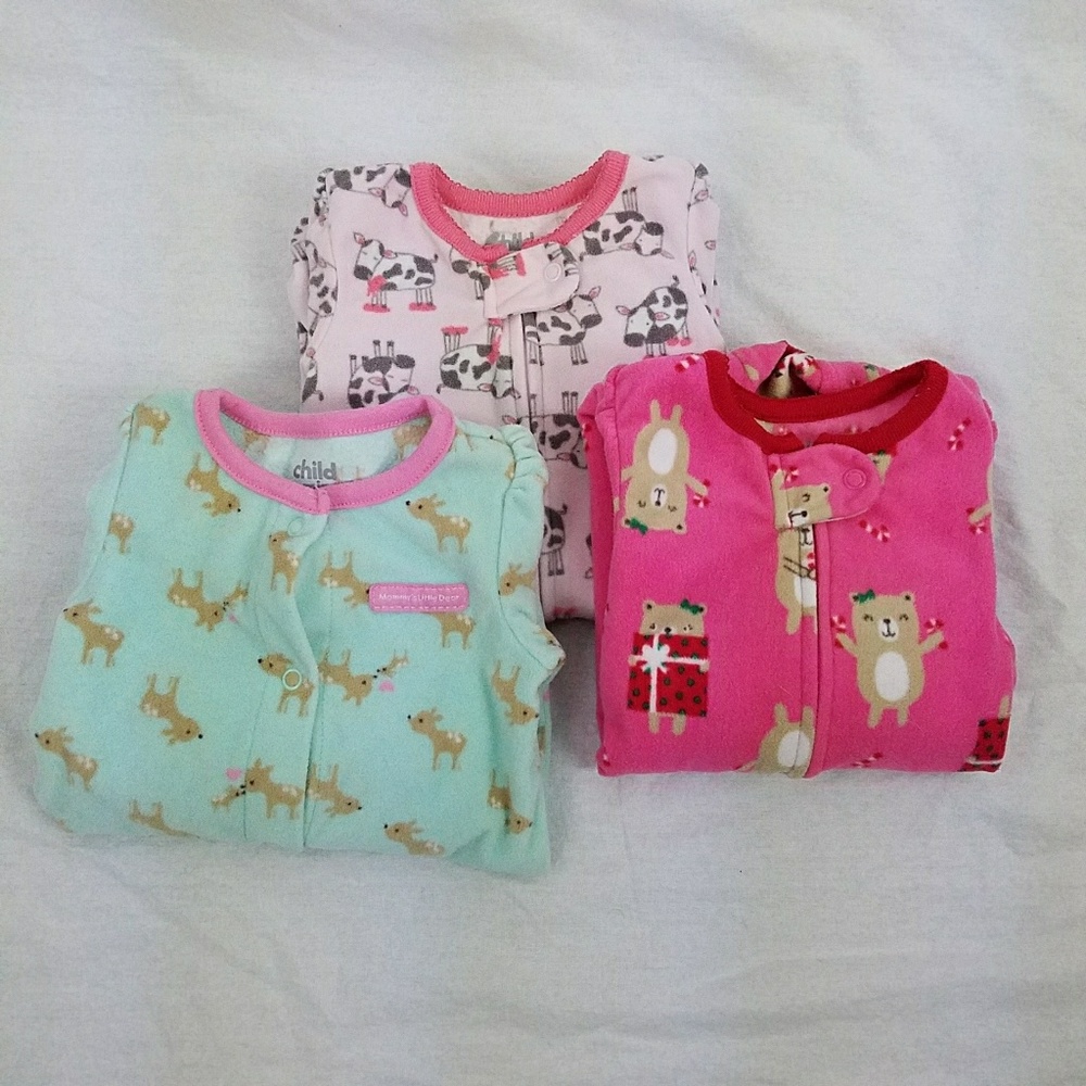 Carter's Footie Pajamas | bundle of 3