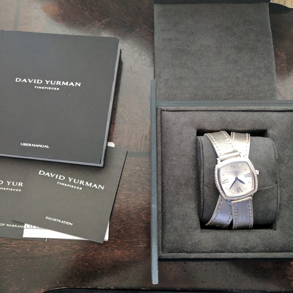 Brand New David Yurman
'Albion' 27mm Swiss Watch - Picture 2 of 6