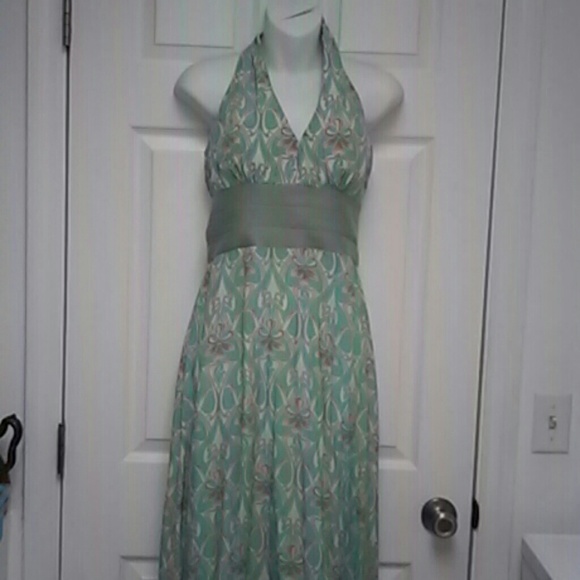 NWOT Plenty By Tracy Reese 100% Silk Maxi Dress - Picture 3 of 4