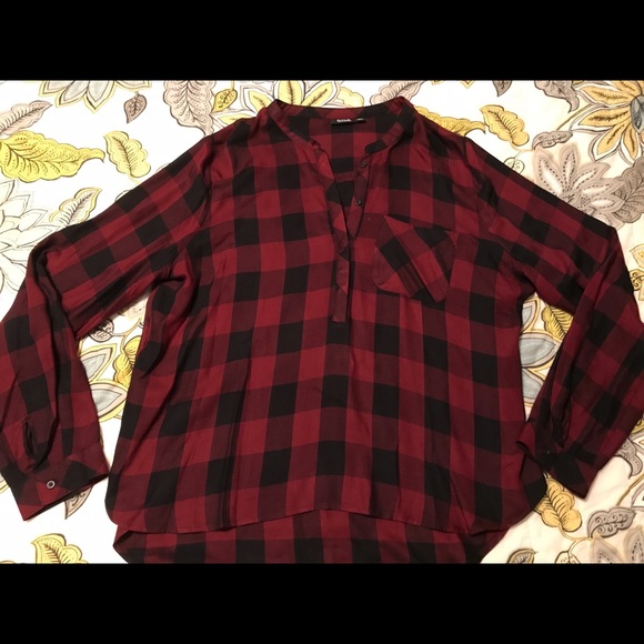 A.N.A. Button Down Top - Picture 3 of 3